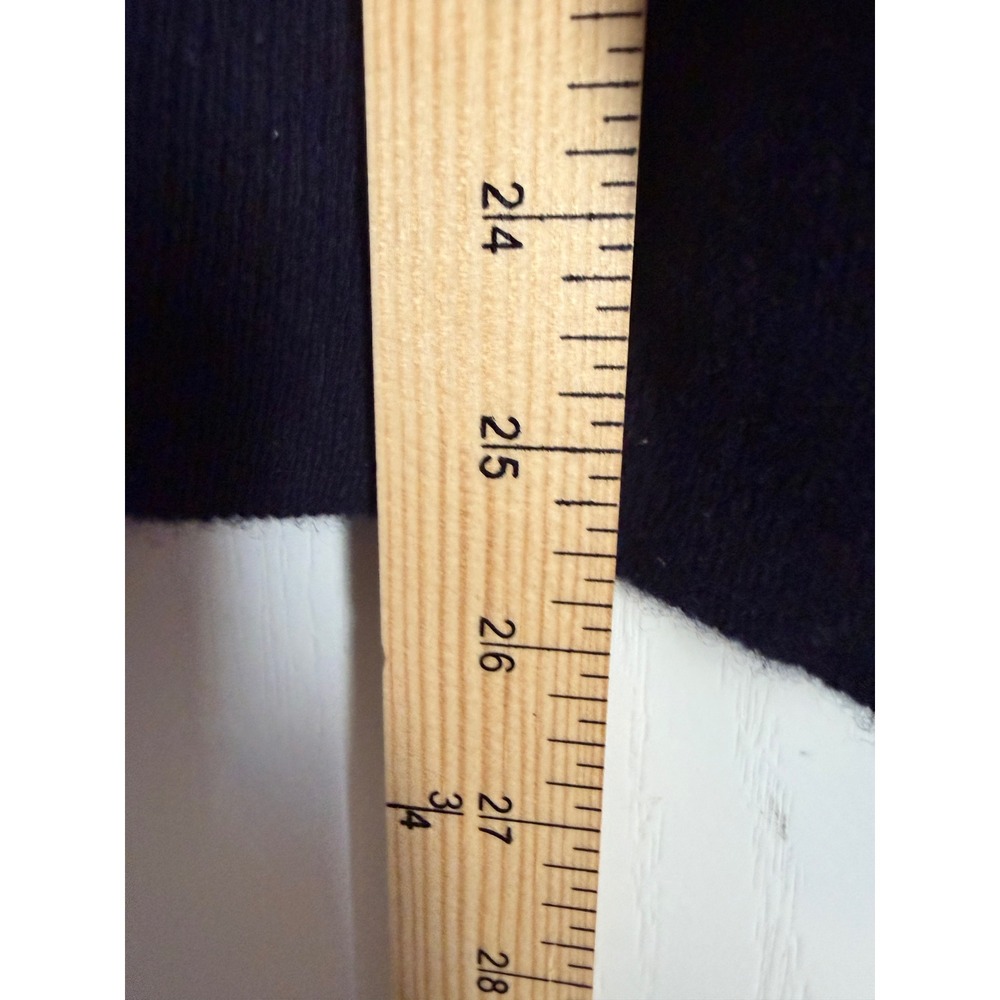 Vince Navy Blue 100% Cashmere Layered Look Cardigan Collared Shirt Contrast M - Picture 12 of 14